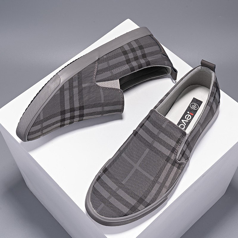[XẢ KHO, LẺ SIZE] Giày lười nam - Slip on nam vải - Mã A1276