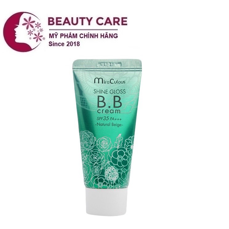 Kem BB Cream Trắng Da Kiểm Soát Dầu Miraculous Shine Gloss 30g