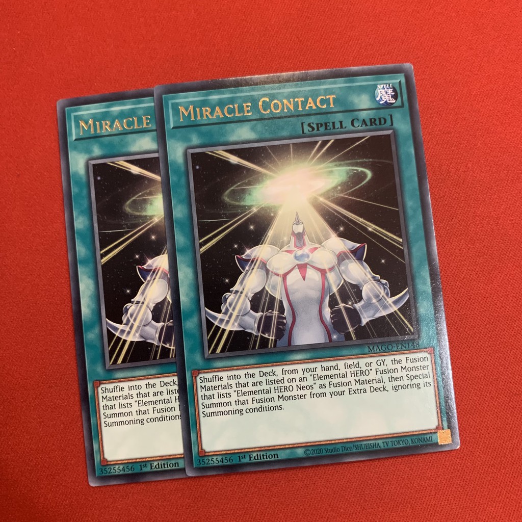 [EN-JP][Thẻ Bài Yugioh Chính Hãng] Miracle Contact