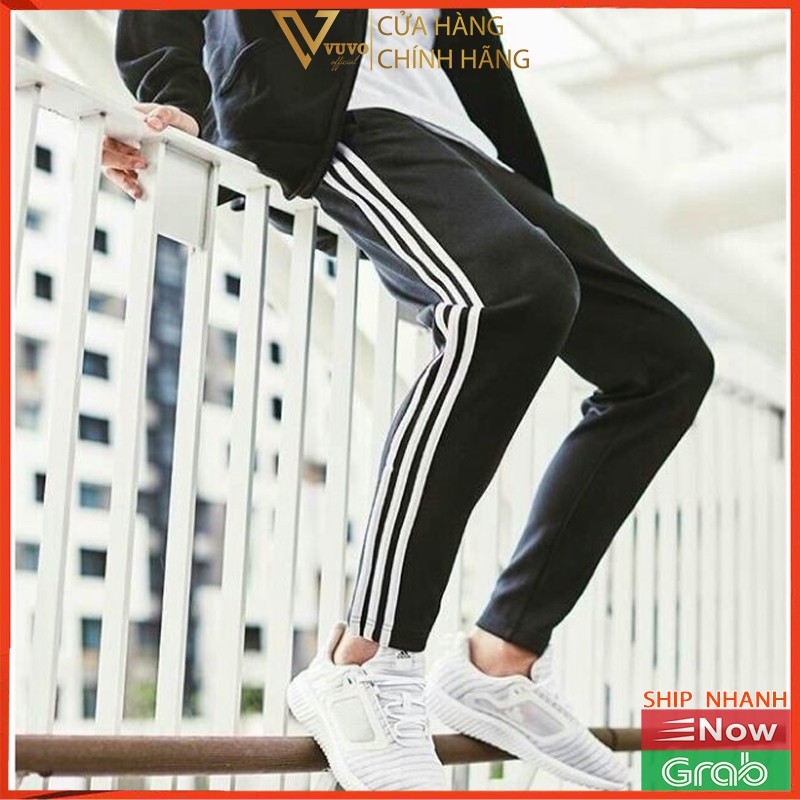 Quần Thể Thao Nam Nữ 3 Sọc Nhiều Màu Chất Vải Thun Nỉ Nhẹ Thoáng Bền Bỉ | BigBuy360 - bigbuy360.vn