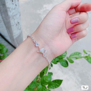 Lắc tay hồ ly bạc ta cao cấp 925