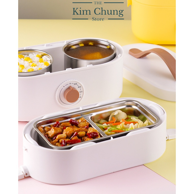 Hộp cơm điện chính hãng LocknLock EJR211PIK 1.3L  - Hàng chính hãng