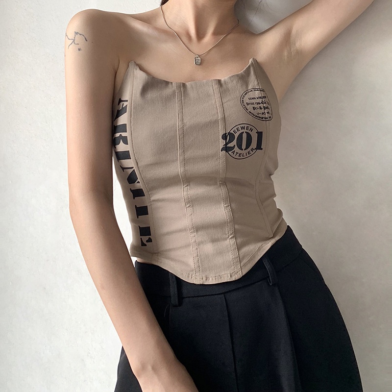 Áo ống ôm trễ vai thiết kế bất đối xứng quyến rũ cho nữ | WebRaoVat - webraovat.net.vn