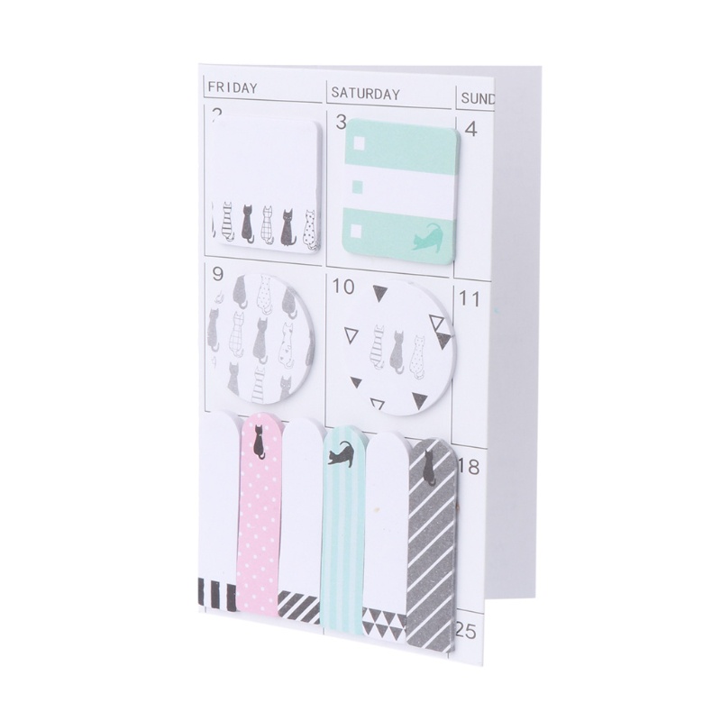 Sổ Ghi Chú Dán Ghi Chú Lên Kế Hoạch Hàng Tuần Hình Động Vật