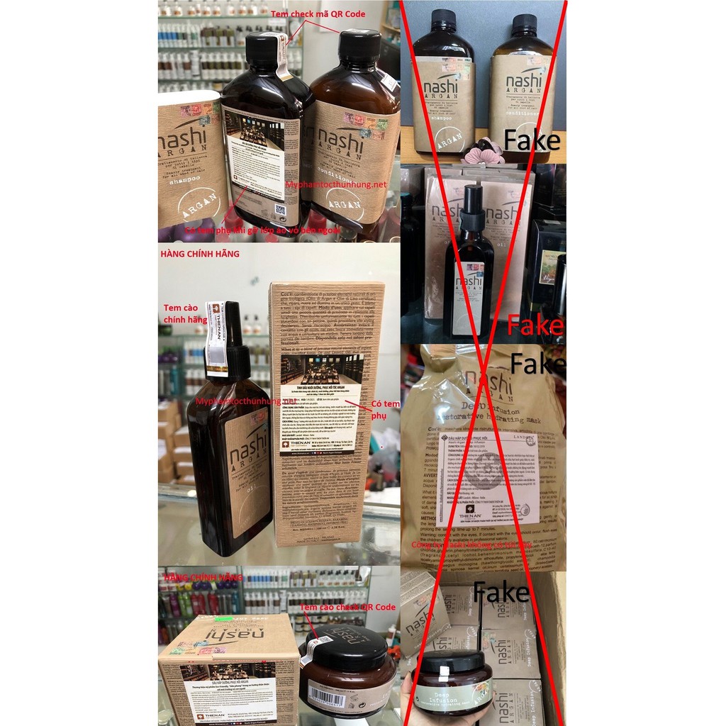 [NASHI CHÍNH HÃNG] TINH DẦU DƯỠNG TÓC NASHI ARGAN OIL 30ML-100ML | BigBuy360 - bigbuy360.vn