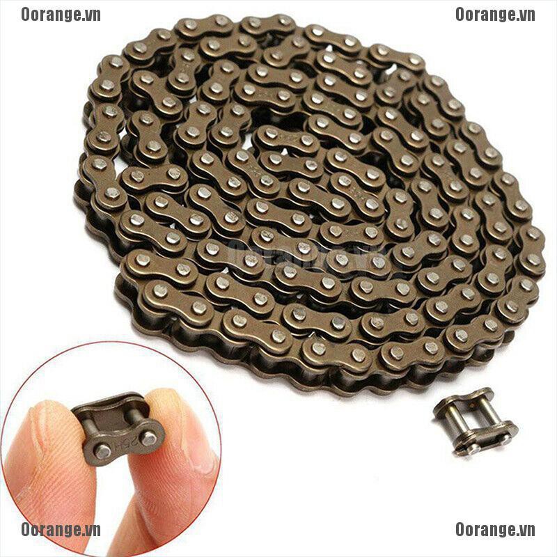 Dây xích 25H gồm 158 mắt xích cho xe máy 47 / 49cc mini ATV