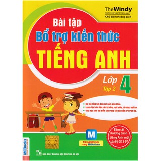 Bài tập bổ trợ kiến thức Tiếng Anh lớp 4 - Tập 2