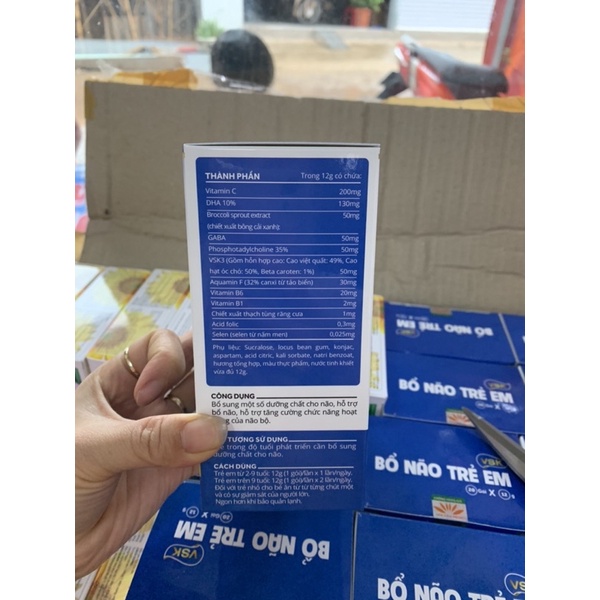 Thạch Bổ não Trẻ em VSK