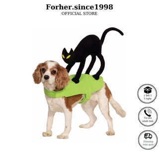 Áo cho chó hình quỷ mèo xấu xí, gấu bông Forher.since1998