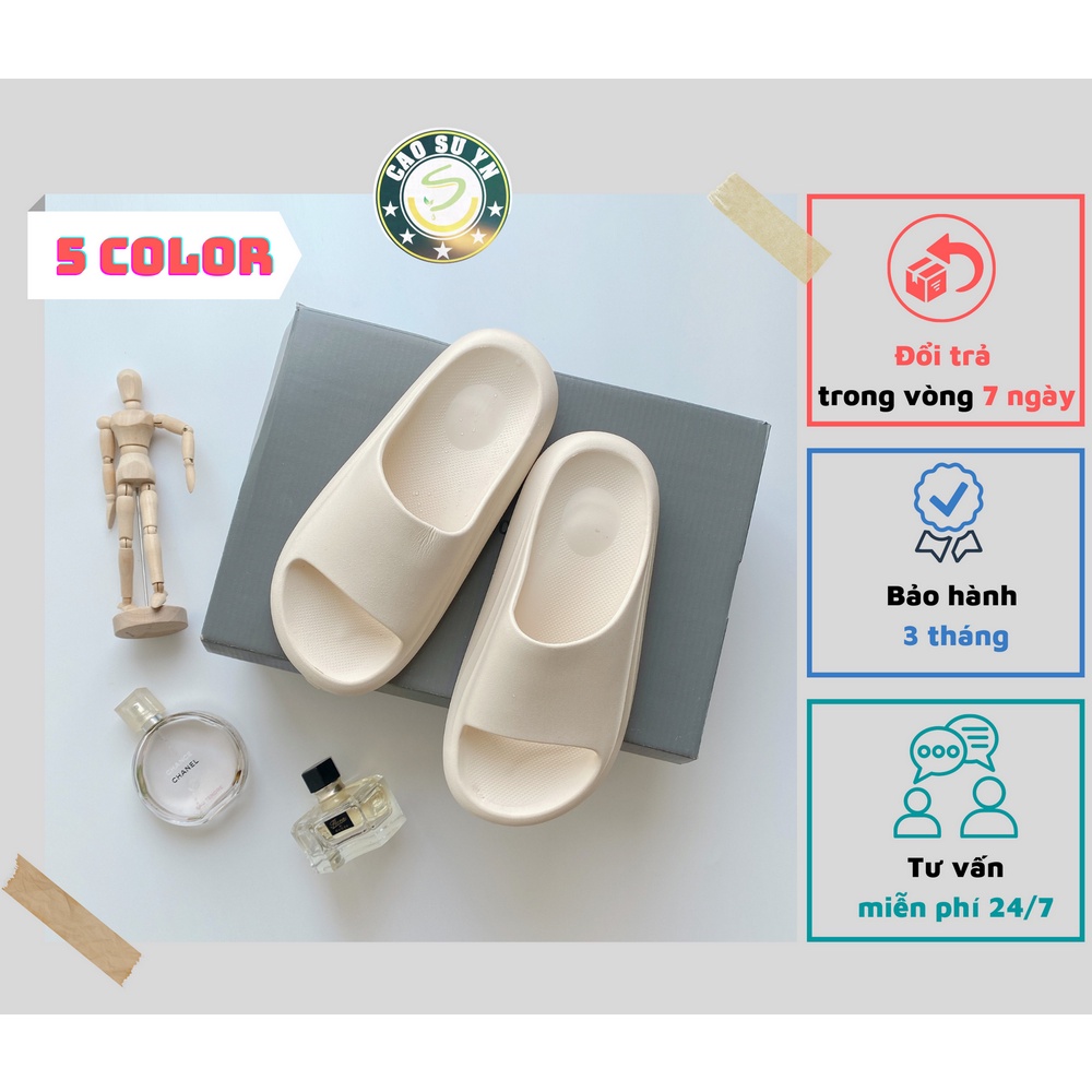 Dép bánh mì quai ngang Posee 2 nam nữ. Đế dày nhẹ chống trượt. Đi biển, văn phòng dành cho cặp đôi. Fullbox, đầy đủ hộp.