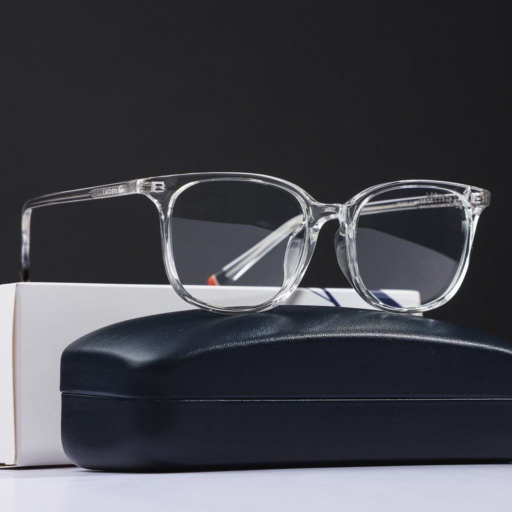 Mắt Kính Giả Cận Nam Nữ LACOSTE Cá Sấu hàng xuất xịn chính hãng chống UV 400, chống trầy xước cao cấp | BigBuy360 - bigbuy360.vn