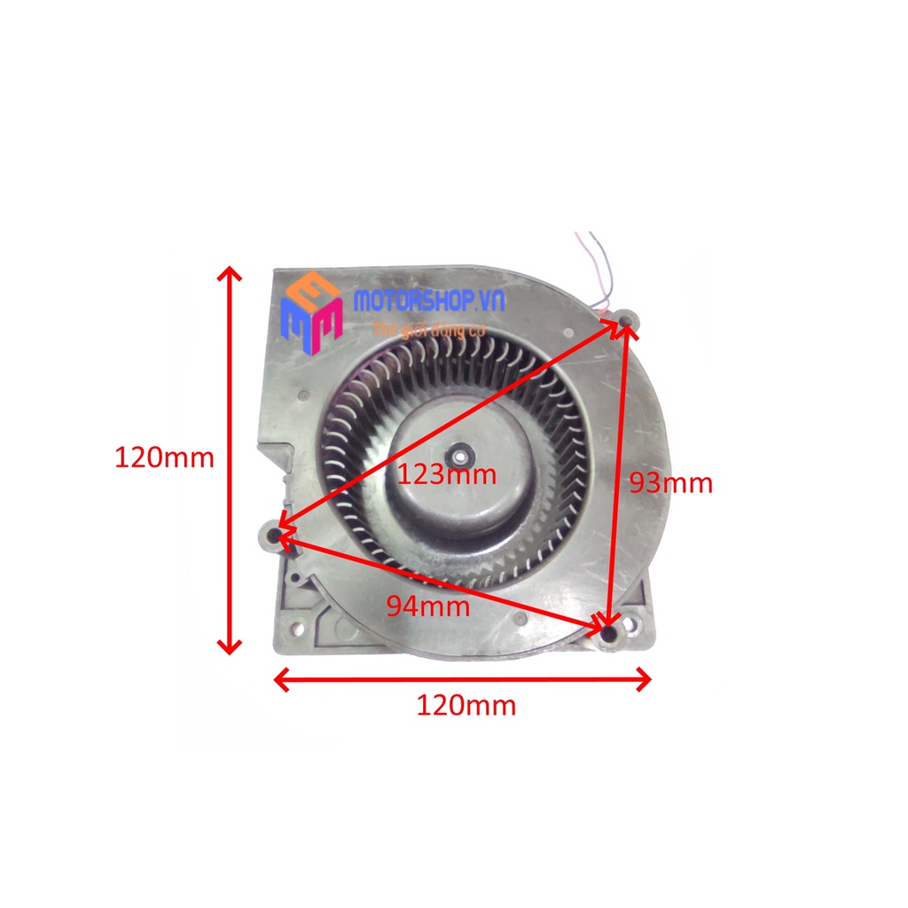 Quạt sò Nidec Brushless không chổi than 24VDC 0.4A 9.6W