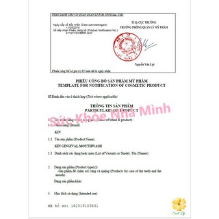 Nước súc miệng KIN GINGIVAL 12ml