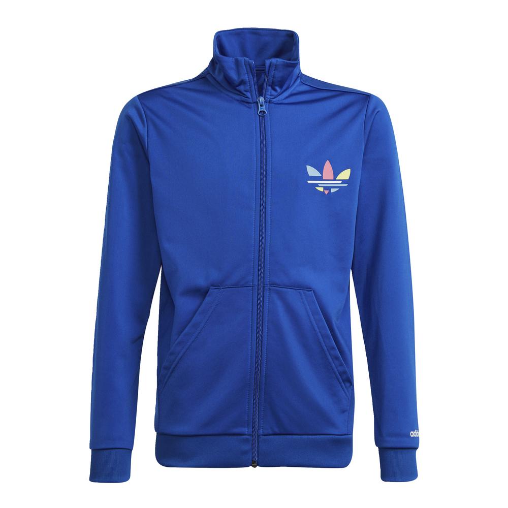 Áo Khoác adidas ORIGINALS Unisex trẻ em Adicolor Track Top Màu xanh dương H14150