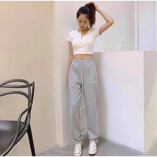 QUẦN JOGGER NỮ ỐNG SUÔNG