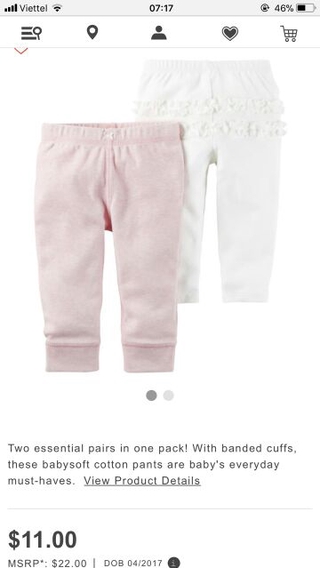 Sỉ quần legging carter