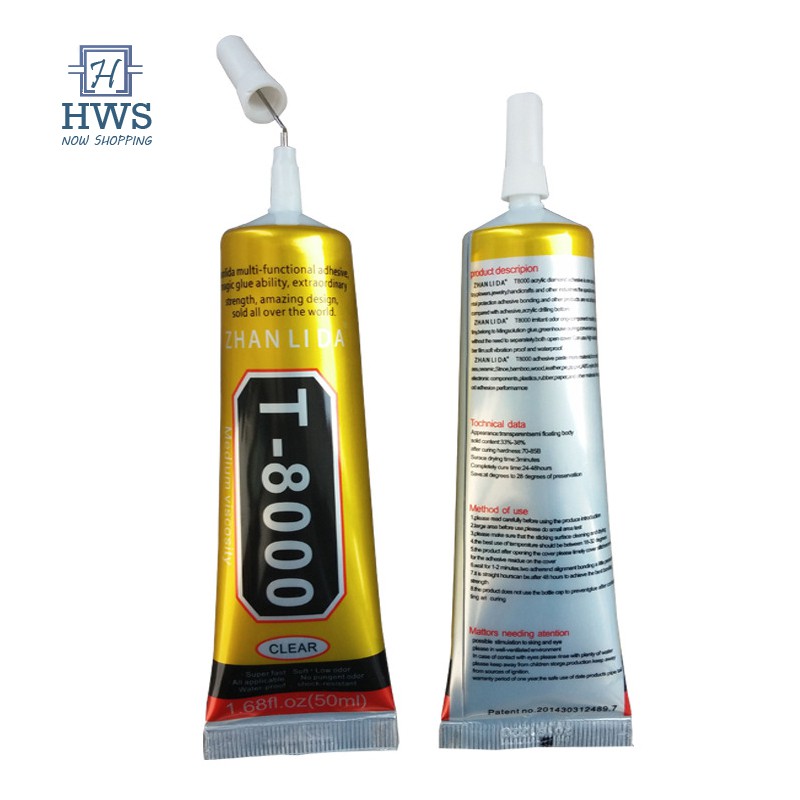 1 Keo Dán Sửa Chữa Màn Hình Cảm Ứng Điện Thoại 15ml T8000