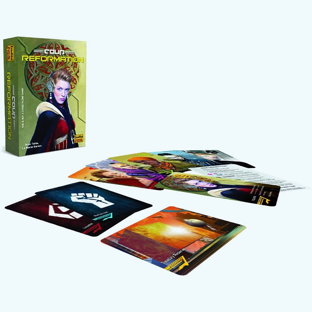 Bộ Trò Chơi Board Game Coup Reformation - Trò Chơi Vương Quyền BG2-2