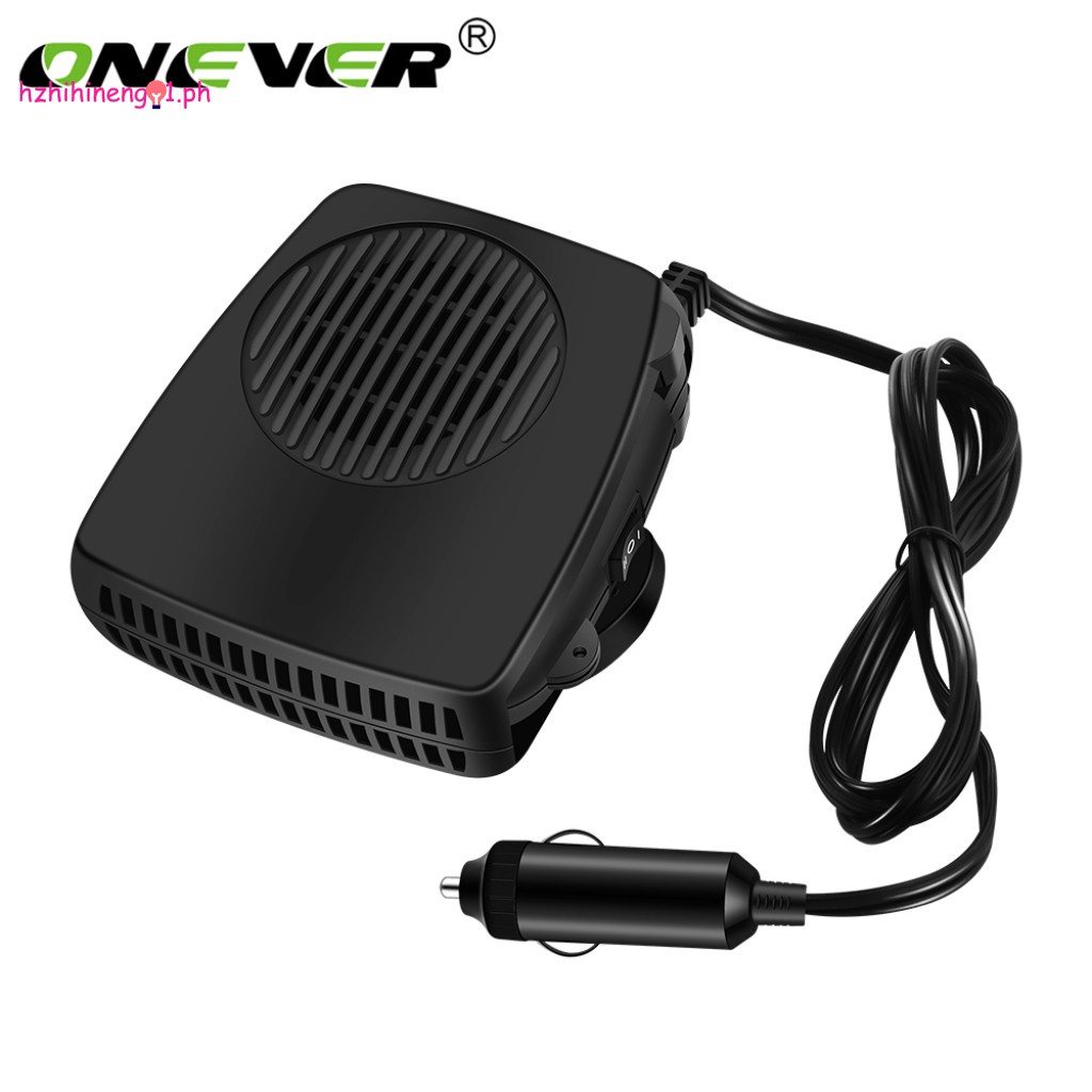 HZN01 Car Heater Air Cooler Fan Windscreen Demister Defroster 12V Electric Heating Portable Auto Dryer Heated