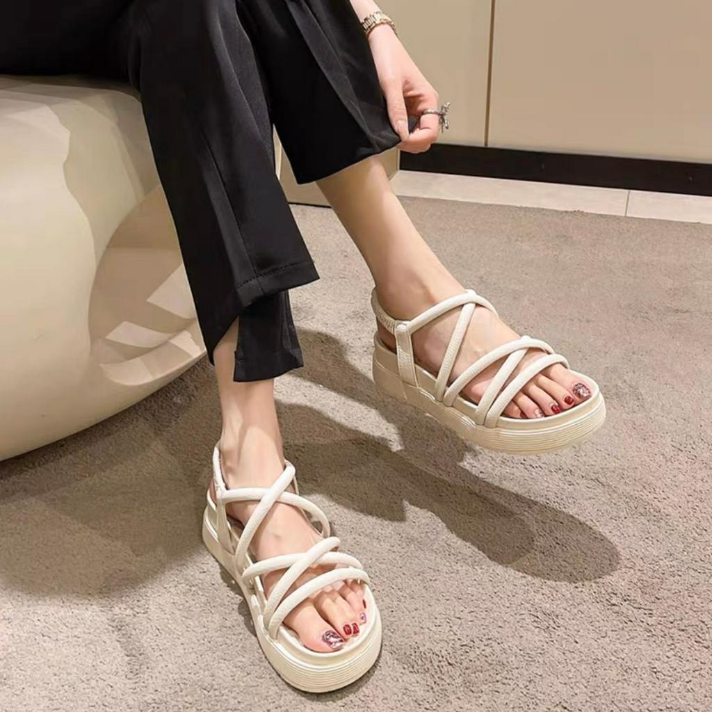 Min's Shoes - Dép Sandal Đế Xuồng Cao Cấp S512