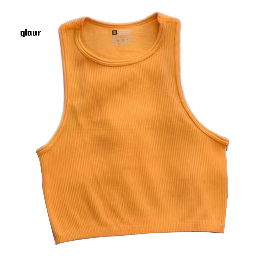 Áo Tank Top Chất Liệu Co Giãn Thấm Hút Mồ Hôi Thời Trang Mùa Hè Cho Nữ