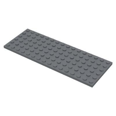 Gạch Lego tấm đế, nền dày 6 x 16 / Lego Part 3027: Plate 6 x 16