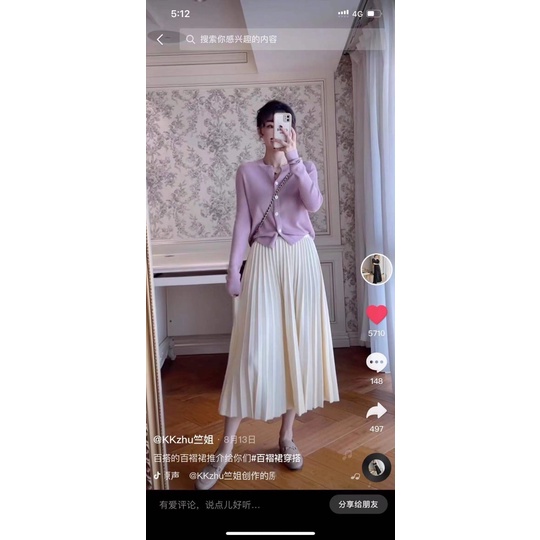 ( Ảnh thật ) Cv1061 Chân váy xếp ly cạp chun | BigBuy360 - bigbuy360.vn