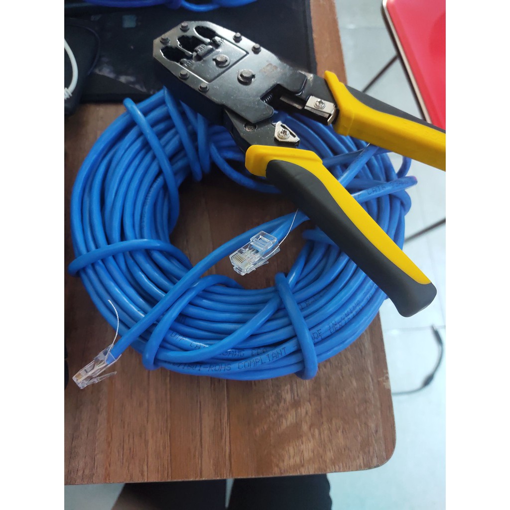 Dây mạng bấm sẵn 2 đầu 15m