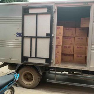 Nước giặt xả can 3,6 lít hàng công ty.
