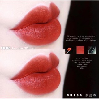 Son Shu Umera Matte BR784 - Đỏ gạch pha cam