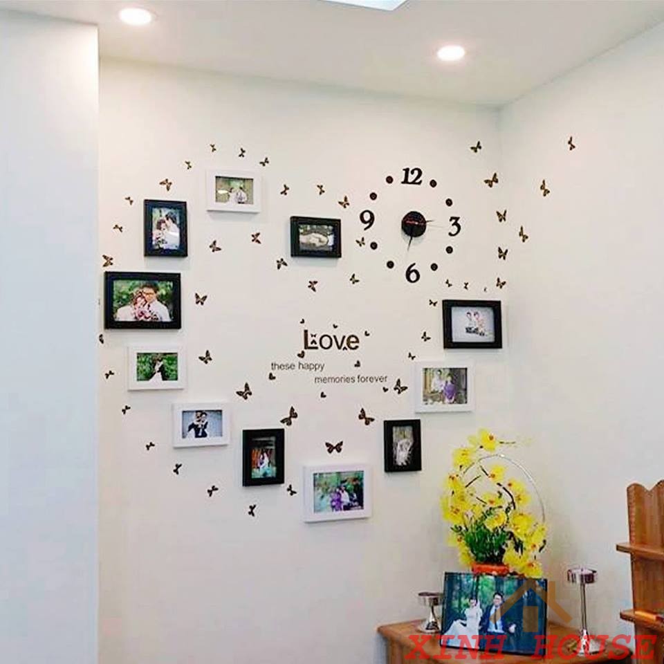 Bộ Khung Ảnh Treo Tường Trái Tim KA1103 phòng cưới - Bảo Hành Gãy, Vỡ - Hỗ Trợ In Hình | BigBuy360 - bigbuy360.vn
