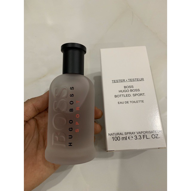 [HÀNG CHÍNH HÃNG] NƯỚC HOA HUGO BOSS BOTTLED SPORT TESTER 100ML (NHƯ HÌNH) [HOÀN TIỀN GẤP 1000%]