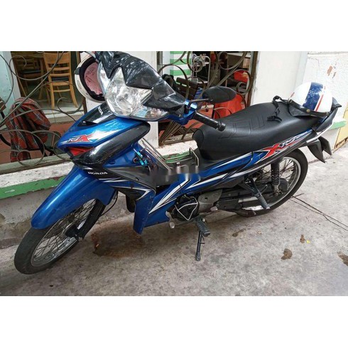 Dàn áo xe Wave RSX 110 đời 2010 đến 2011 Màu Xanh Đen -nhựa trắng nguyên sinh ABS LOẠI TỐT