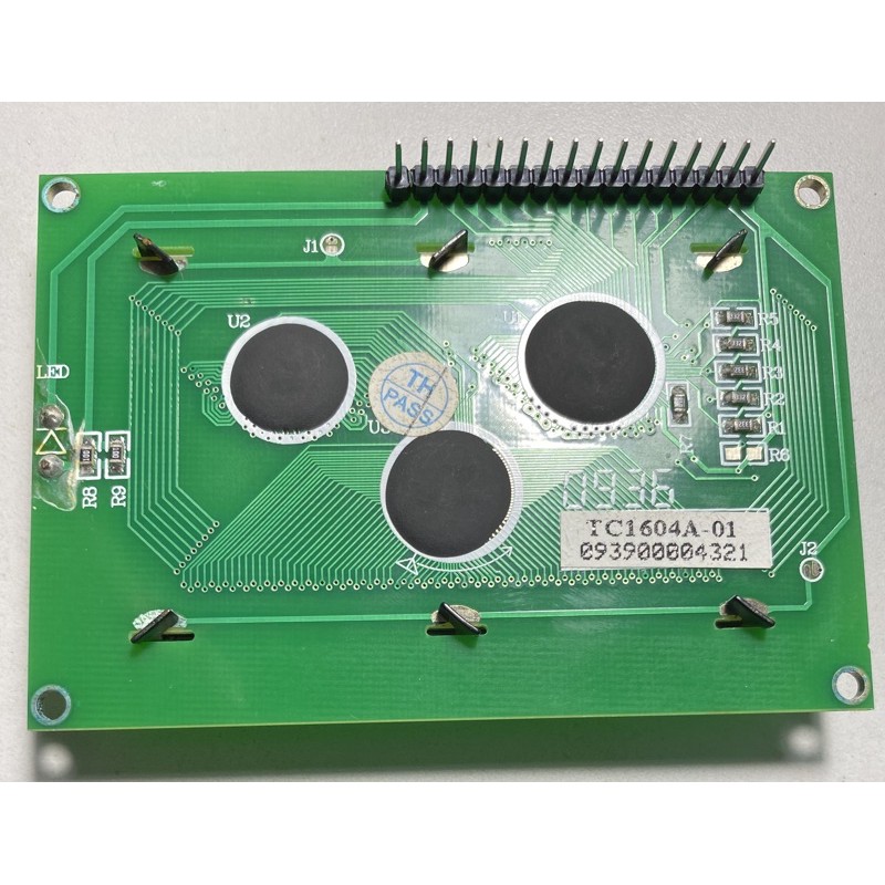 Màn hình LCD 16 ký tự  4 hàng TC1604A-01 1604 16x4 16x04 dùng cho vi điều khiển, arduino, arm, stm32, raspi