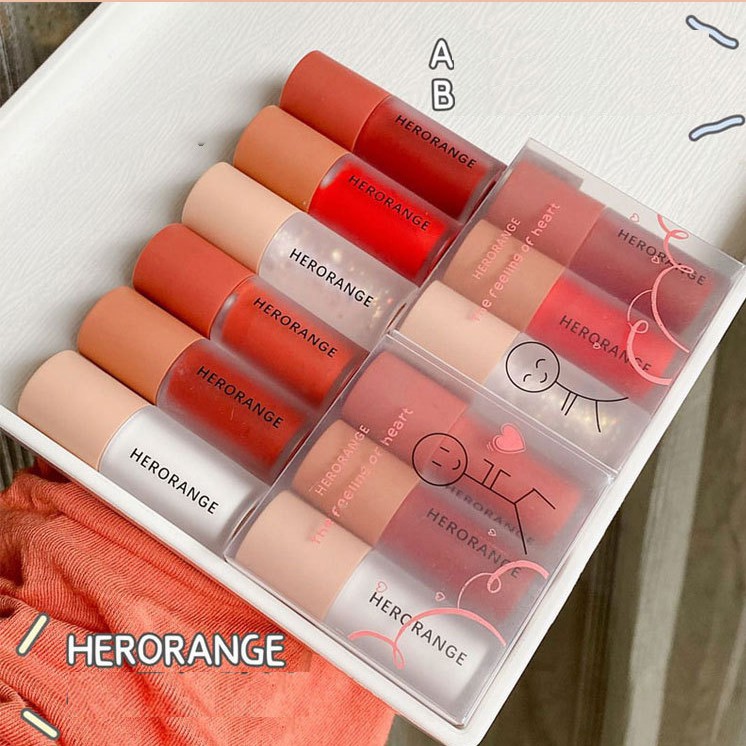 Full Set 3 Cây Son HerOrange LÙN The Feeling Of Heart | BigBuy360 - bigbuy360.vn