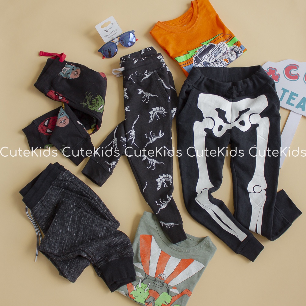 Quần jogger bé trai HnM (16-28kg)