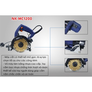 Máy cắt đá Nikawa NK-MC1200