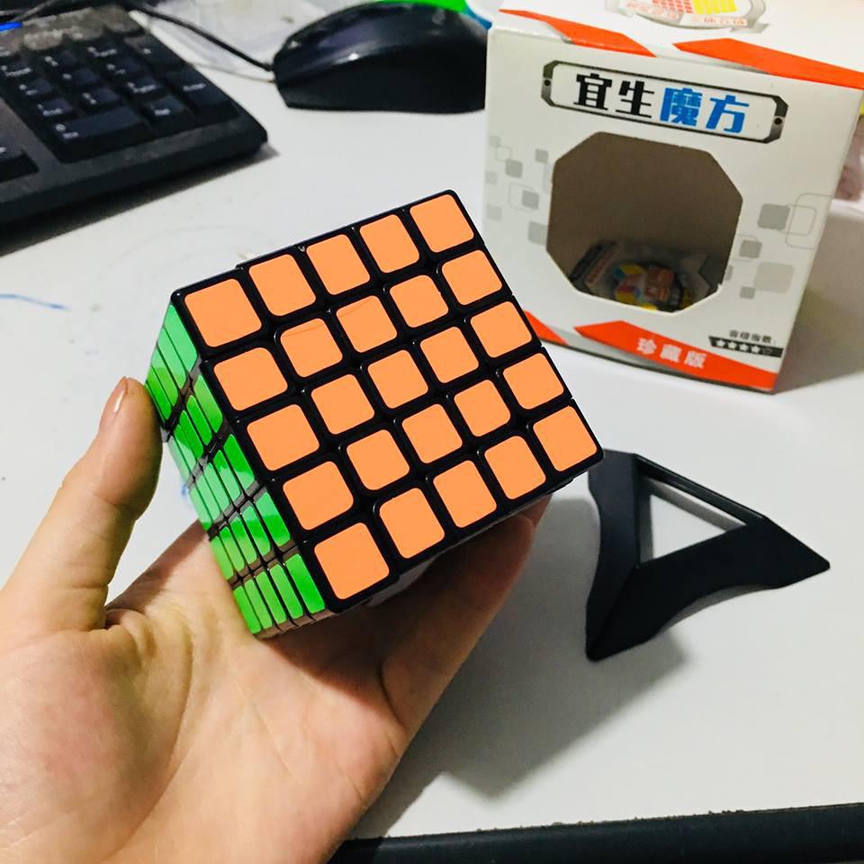 Bán Rubik 5x5 Stickers đẹp xoay trơn không kẹt rít độ bền cao. Đồ chơi Rubik 5x5x5 MF5s 5 tầng Siêu rẻ