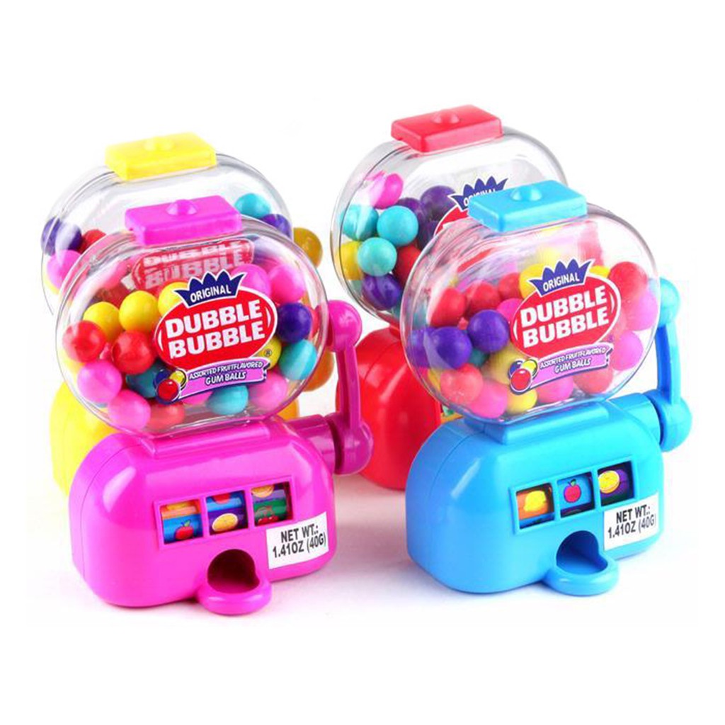 Máy bán kẹo xổ số Kidsmania Big Jackpot Dubble Bubble (Màu ngẫu nhiên)