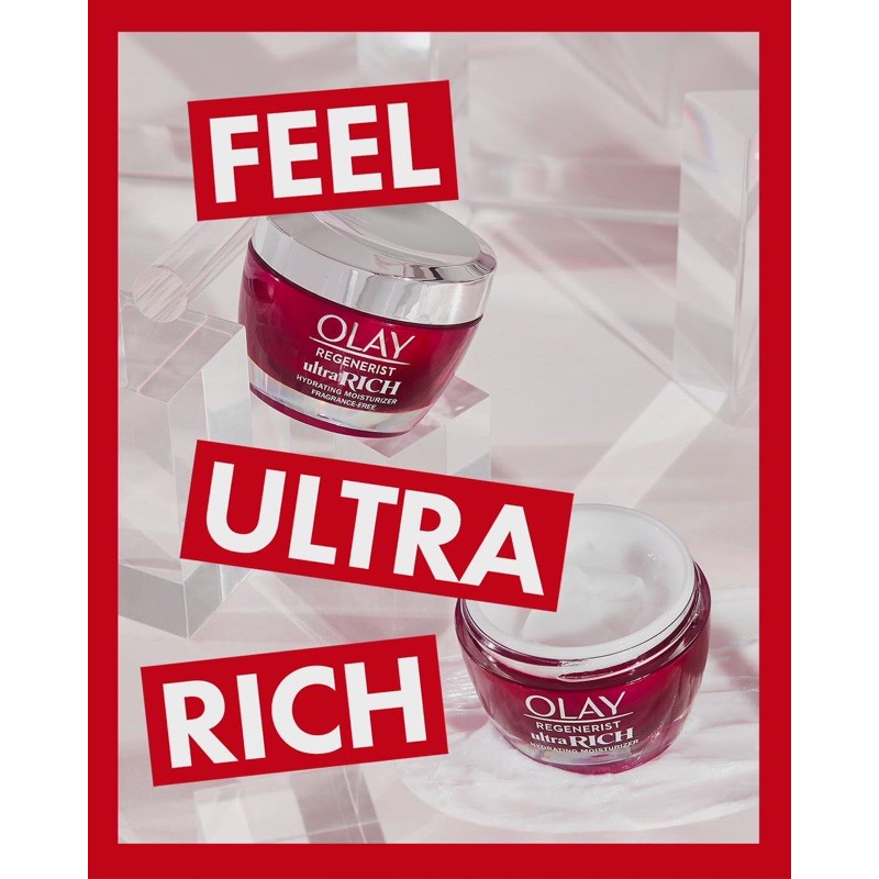 [HàngMỹKem Dưỡng Ẩm Làm Săn Chắc Da Olay Regenerist Ultra Rich Moisturizer 48g