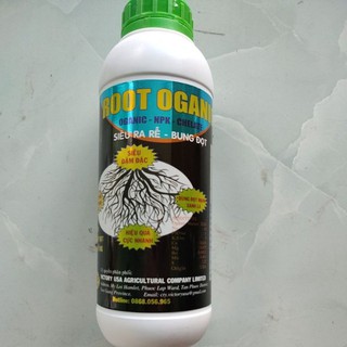 Siêu ra rễ, Ra rễ cực mạnh, Bụng đọt, Xanh lá, Hạ phèn, Phân bón lá Root OGANIC hoa kiểng,rau màu,hoa hồng,cây ăn trái