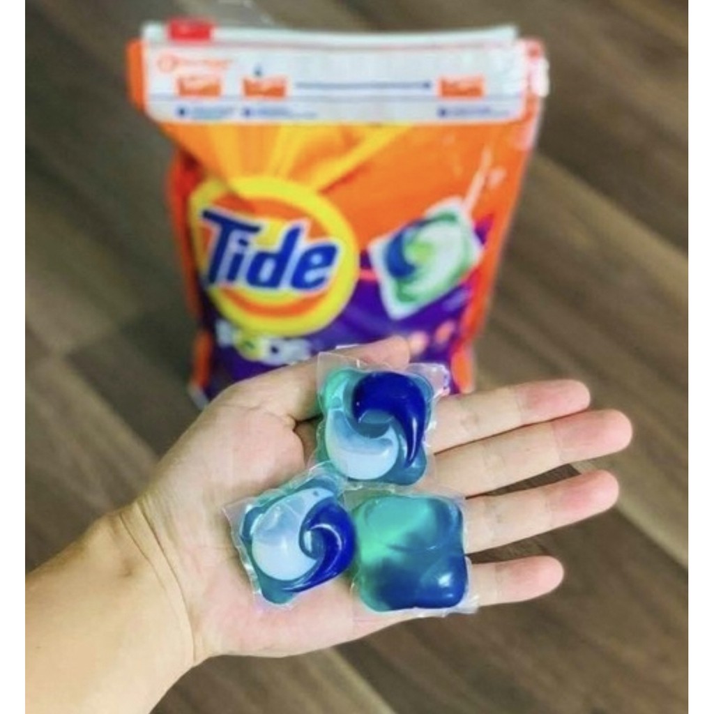 [CHÍNH HÃNG] Viên giặt Tide Pods 3 In 1 loại 42 viên