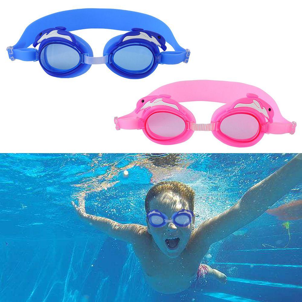 MUVAKO Kính Bơi Chống Sương Mù Hoạ Tiết Hoạt Hình Dễ Thương Xinh Xắn