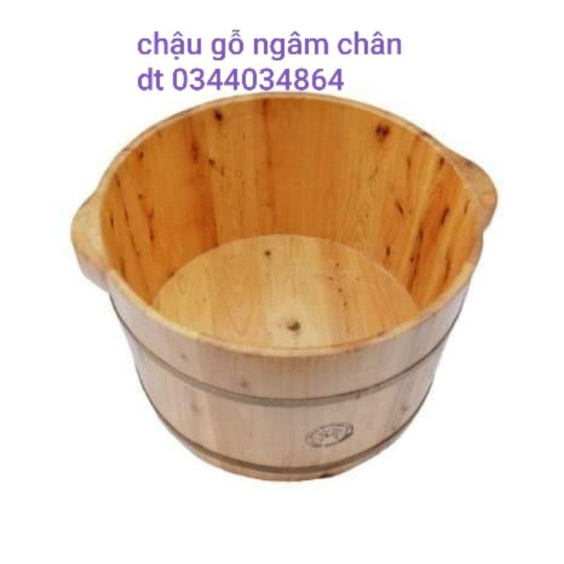 CHẬU  gỗ ngâm chân,  thảo dược, nước nóng,thuốc bắc