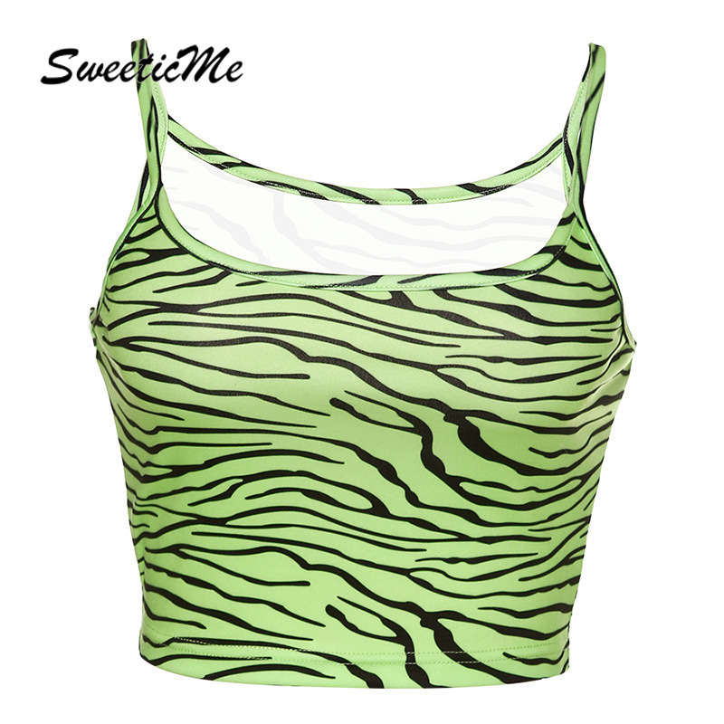 Áo Hai Dây In Họa Tiết Ngọt Ngào Cho Nữ 2021