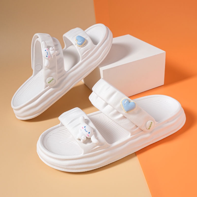 Dép Đi Trong Nhà Đế Dày Chống Trượt Họa Tiết Hoạt Hình Dễ Thương Thời Trang Mùa Hè Cho Nữ