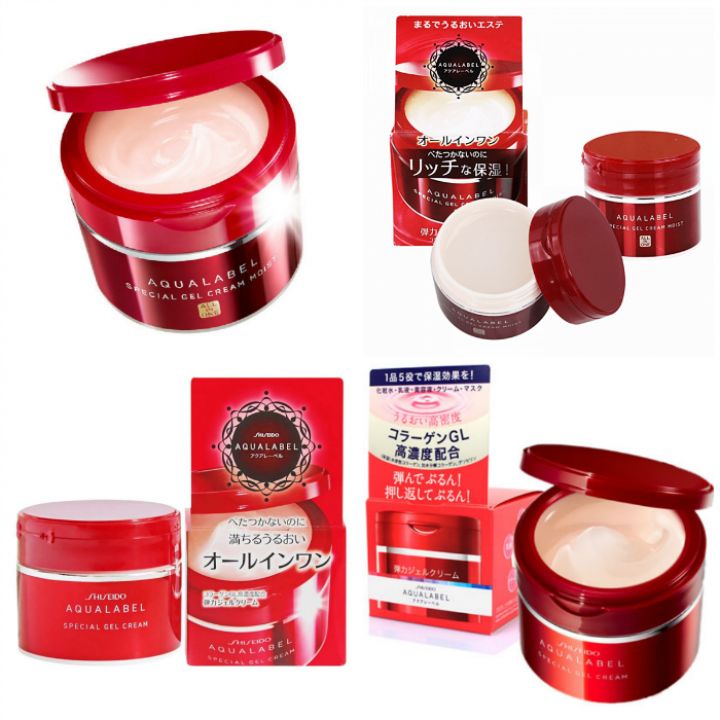 Kem dưỡng da 5 trong 1 Shiseido Aqualabel Special Gel Cream