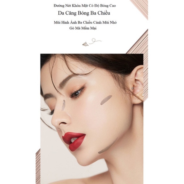 Bút Che Khuyết Điểm Bắt Sáng 3D MENGSIQI