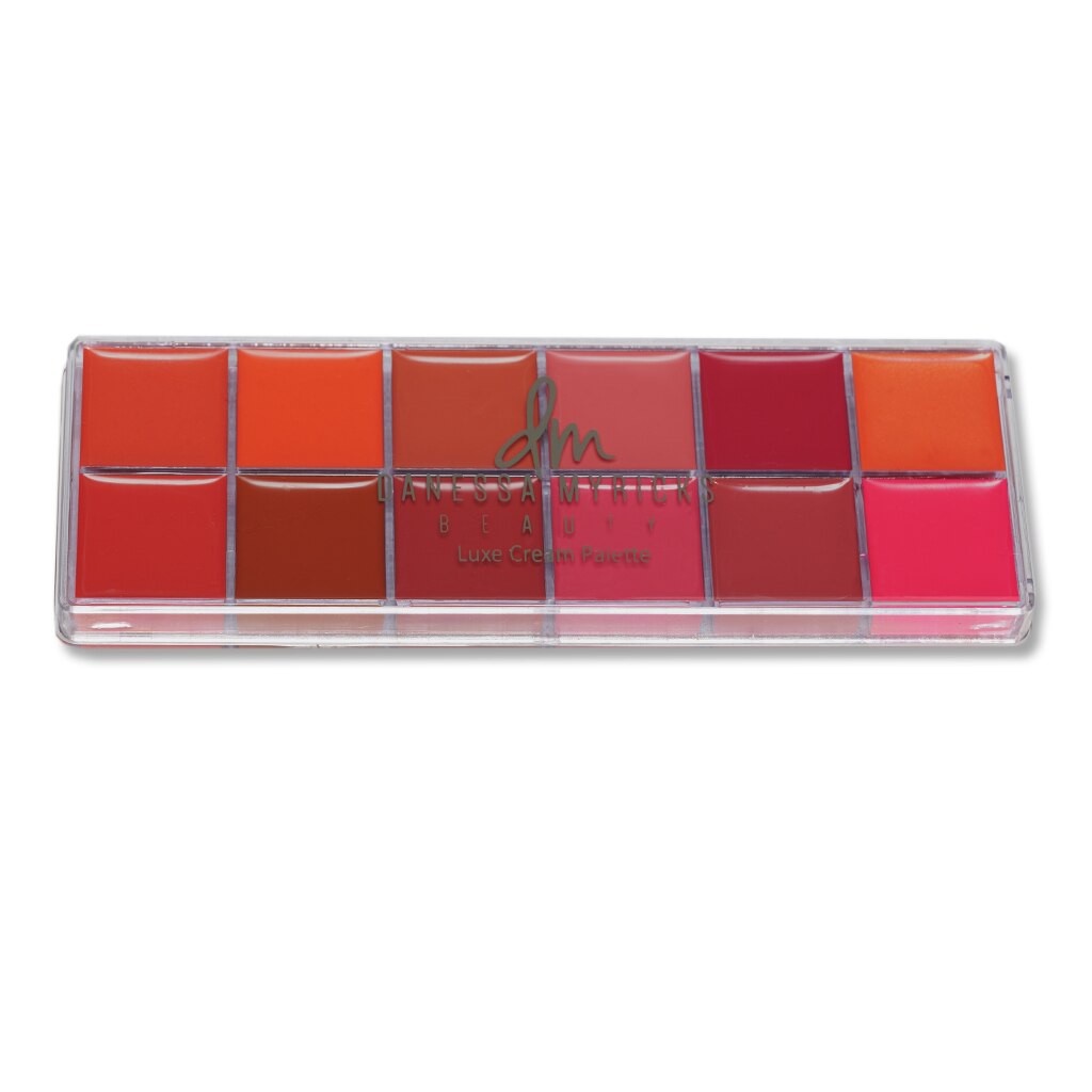 Bảng son lì 12 ô Dm Danessa Myricks Lux Lip Cream Palette (48g)