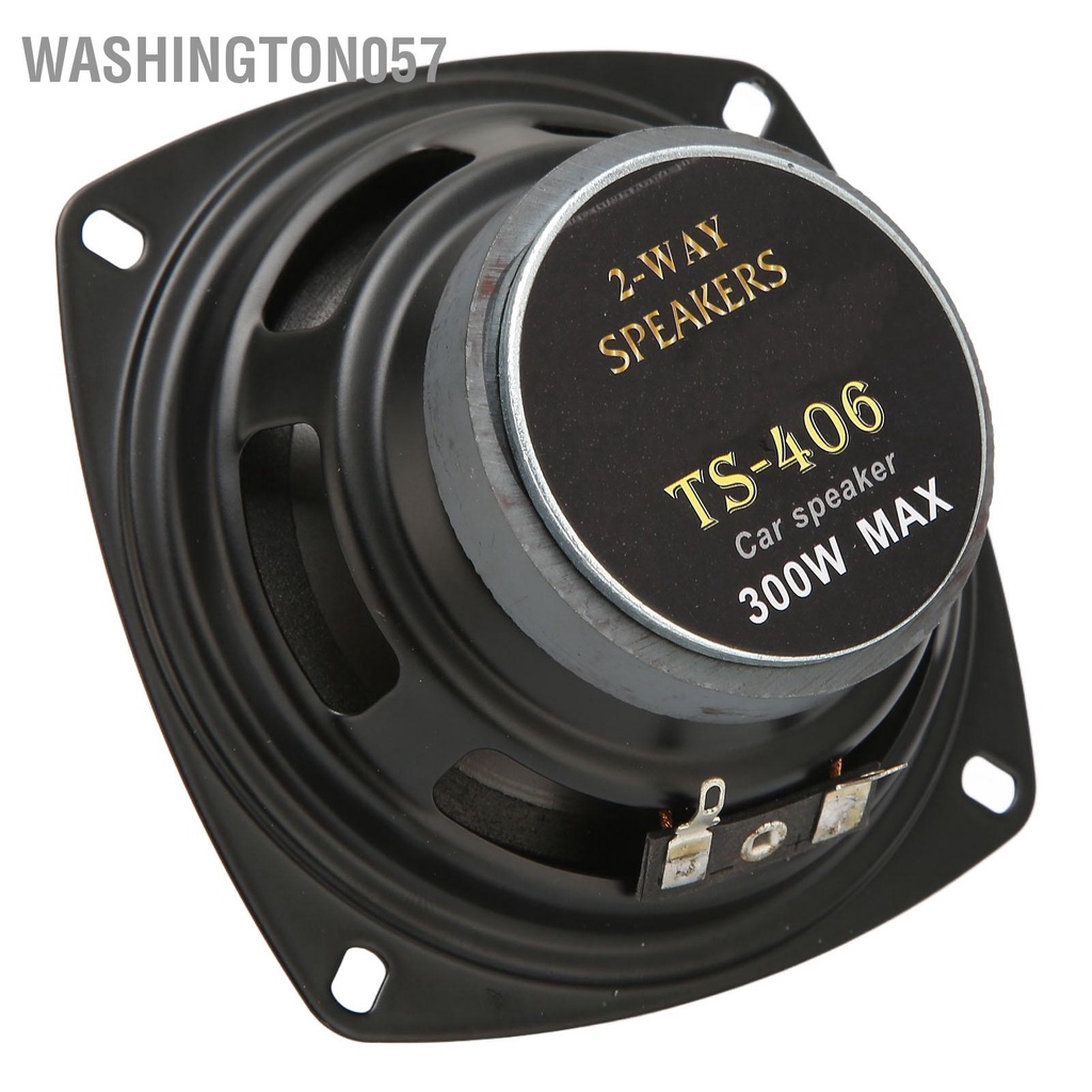 Có thể bán buôn Loa cửa ô tô Âm thanh nổi 300W đồng trục từ tính bên ngoài tầm trung cho xe tải 4 inch Washington057 Hàng giao ngay
